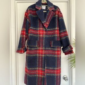 Old Navy Plaid Coat